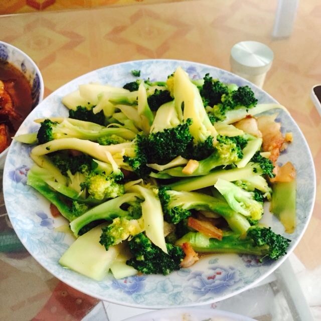 健康西蓝的做法