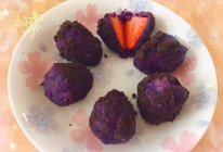 草莓紫薯又有新吃法！据说叫草莓大福？的做法