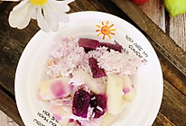 #流感季饮食攻略#紫薯淮山饭的做法