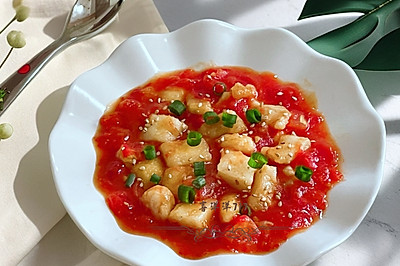 宝宝辅食/挪威北极鲜鱼/茄汁鳕鱼