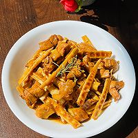 #肉食主义#笋子烧鸡的做法图解8