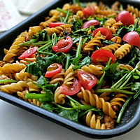 肉末香芹炒意面的做法图解11