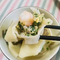 荠菜香菇虾仁馄饨的做法图解5