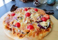 #智利贻贝中式烹法大赏#贻贝披萨的做法