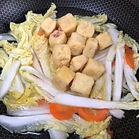 白菜油豆腐汤的做法图解9