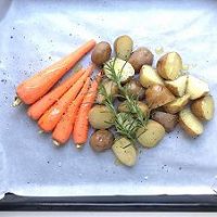 红椒风味香烤春鸡 | 佐时蔬配菜 的做法图解7