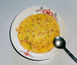 黄金早餐饼（玉米面版）的做法