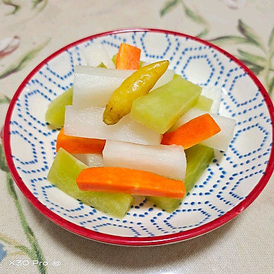 泡菜白萝卜