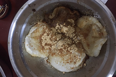 煎糯米糍粑