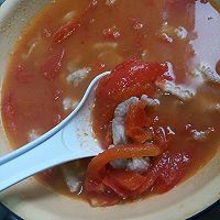 番茄肉片汤的做法图解6