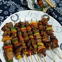 电饼铛烤羊肉串的做法图解5
