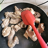 香菇腐竹鸡的做法图解3