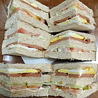 清爽不腻的三明治的做法图解3