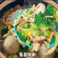 #葱伴侣豆瓣酱能蘸善炒#六月香汤饭的做法图解6