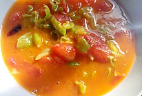 青椒烩西红柿的做法