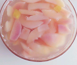 桃子罐头的做法