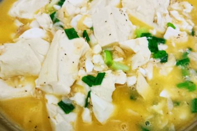 咸蛋炖豆腐