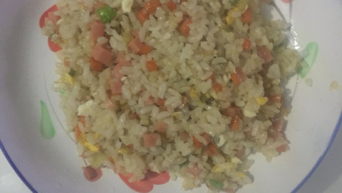 胡萝卜蛋炒饭