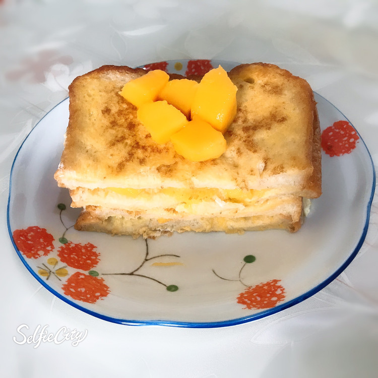 早餐吐司的两种吃法的做法