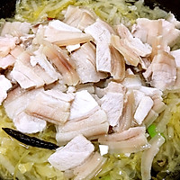 酸菜汆白肉的做法图解6