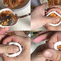 象形点心（七）大寿桃船点-糯米团子的做法图解7