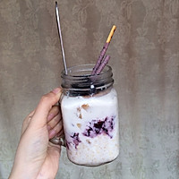 燕麦酸奶✨懒人早餐！Overnight Oatmeal！的做法图解5