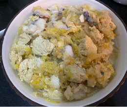 酸菜鱼炖冻豆腐的做法
