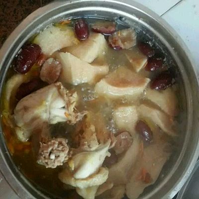 榴莲红枣鸡汤