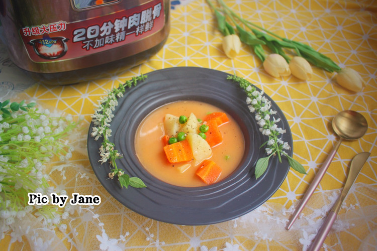 牛骨浓汤—苏泊尔精钢球釜鲜呼吸100电压力锅食谱的做法