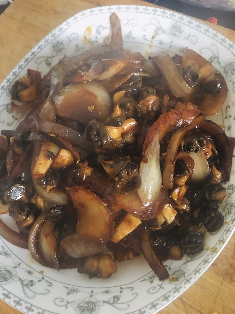 爆炒螺蛳肉的做法