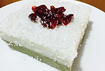 椰浆抹茶双色豆腐的做法
