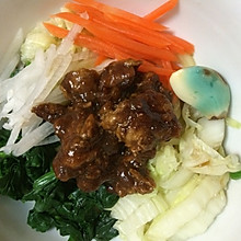素炸酱面
