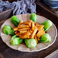 素鲍菜心的做法图解14