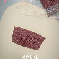 复刻的炼奶网红紫米饼的做法图解9