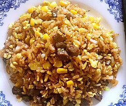 酱油炒饭的做法