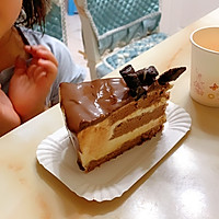 巧克力淋面酸奶慕斯蛋糕的做法图解5
