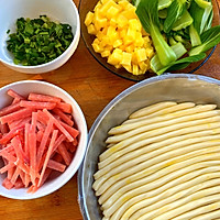手工拉面（西北洋芋拉条）的做法图解7