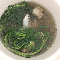 陈肾猪骨炖西洋菜的做法图解1