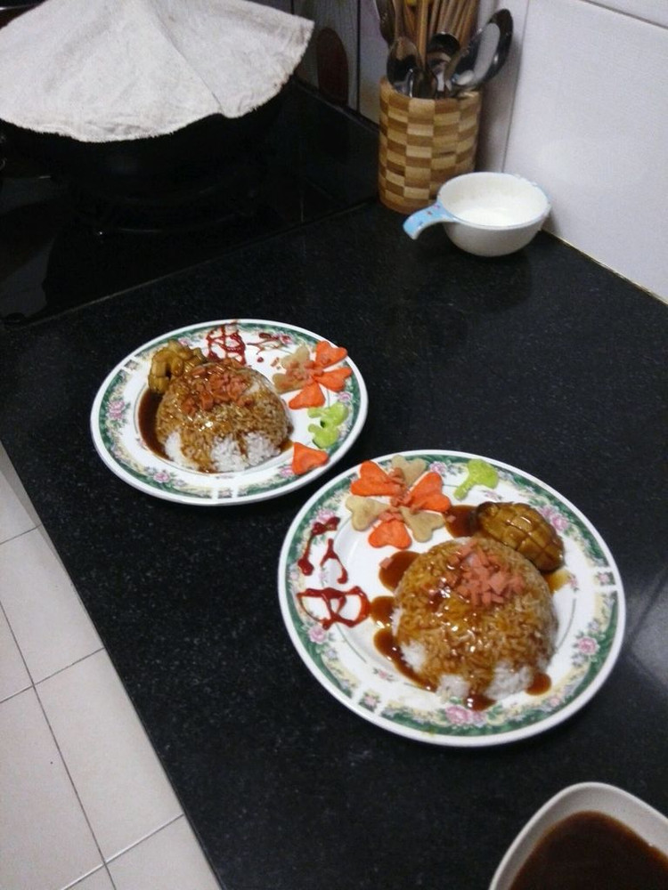 鲍鱼捞饭的做法