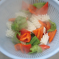 鲜香鱿鱼花的做法图解4