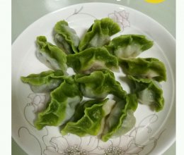翡翠白玉素水饺的做法