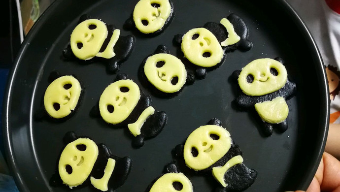 可爱哒熊猫饼干