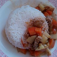 土豆盖饭的做法图解3