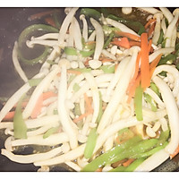 冬阴功炒白玉菇的做法图解6