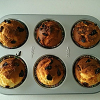 蔓越莓玛芬蛋糕的做法图解11