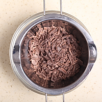 七夕情人节食谱——巧克力酸奶芝士冻糕的做法图解9