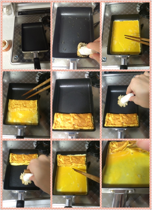 日本料理“厚蛋烧”（厚焼き玉子）的做法图解2