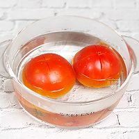 番茄浓汤捞面的做法图解2