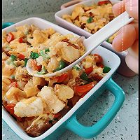 剩饭不用愁～来做海鲜杂蔬焗饭的做法图解10