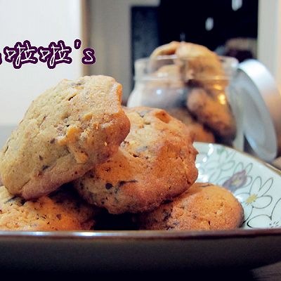 杏仁巧克力手工饼